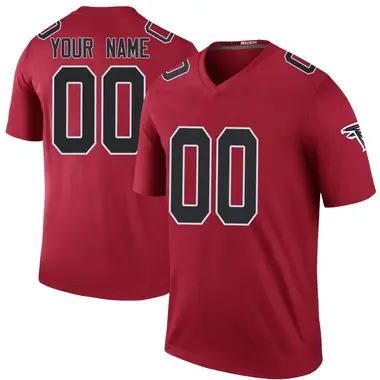 Women's Atlanta Falcons Custom Red Jersey - All Stitched - Nebgift