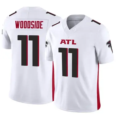 Men's Atlanta Falcons Logan Woodside Nike Black Team Game Jersey